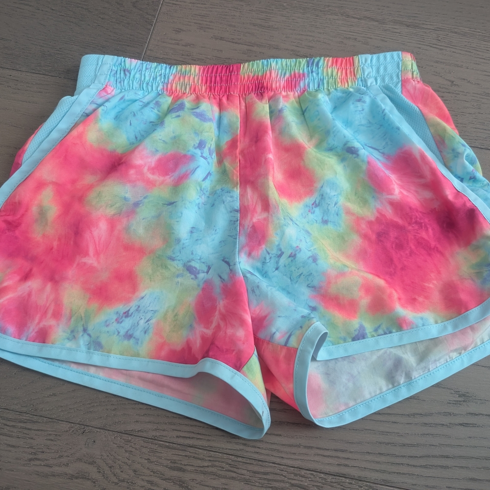 Colorful Tie-Dye Kids Shorts